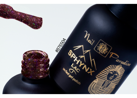 SPHYNX Lac Gel Polish - Pansy Purple Reflective 10ml